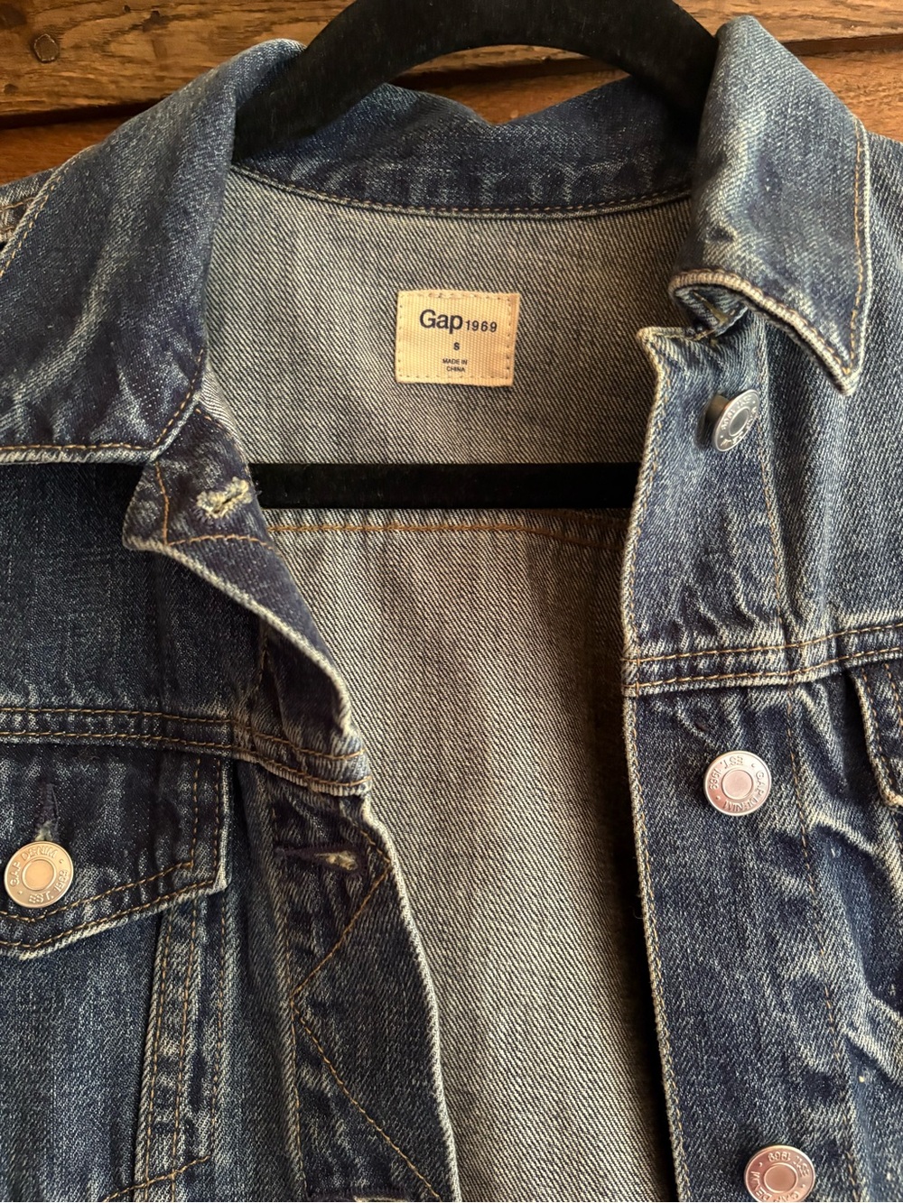 GAP Cotton Denim Jacket - Picture 2 of 5